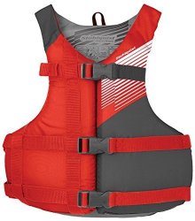 Stohlquist Youth Fit Life Jacket personal Floatation Device 75-125 Lbs Red gray