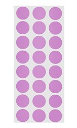 Chromalabel 1 2 Inch Color-code Dot Labels On Sheets 1 200 PACK Violet