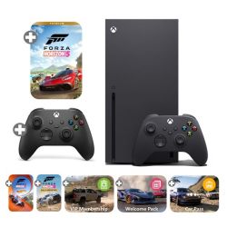 Xbox Series X + Extra Carbon Black Controller + Forza Horizon 5 Premium