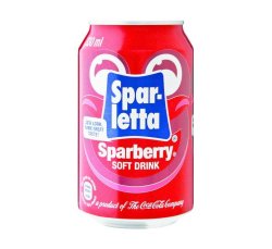 Sparletta Soft Drink Can Sparberry 6 X 300ML