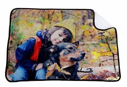 Ymgifts Personalized Photo Blankets Pet Memorial Blanket
