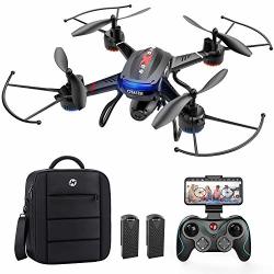 Holy Stone 1080P Fpv Drone With HD Camera For Adult Kid Beginner Rc Quadcopter F181W With Carrying Case Voice Control Gesture Control Wide-angle Live