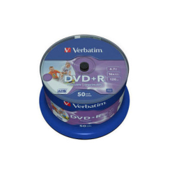 Dvd+r Wide Inkjet Printable No Id Brand