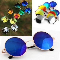 Mirrored Relecting Round Sunglasses - Bulk Purchase Of 12 Pairs