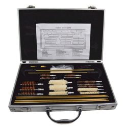Universal Gun Cleaning Kit With Aluminum Case