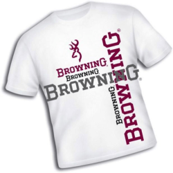 Browning T-shirt White Available In L - Xxl