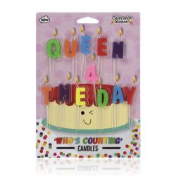 NPW Queen 4 The Day" Novelty Candles