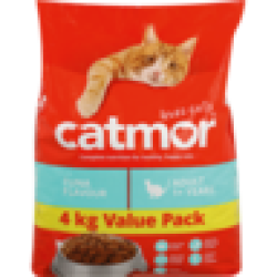 Catmor Tuna Flavoured Adult Cat Food 4KG