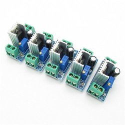Jiuwu Dc Linear Converter Buck Step Down LM317 Power Supply Module For Diy Pack Of 5