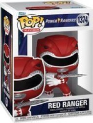 Pop Television: Power Rangers 30TH Anniversary Vinyl Figure - Red Ranger