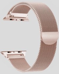 Gretmol Champagne Milanese Apple Watch Replacement Strap - 38MM
