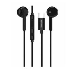 Astrum Usb-c Stereo Dac In-ear Earphones With In-line MIC - EB500 Black