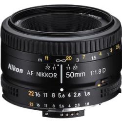 Nikon 50mm F 1.8d Af Nikkor Lens - Factory Refurbished Includes Full 1 Year Warr