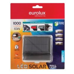 Eurolux Wall Solar Light Motion Sensor 6000K 150LM 4W H220