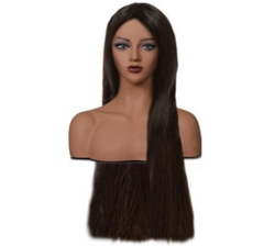 Wig Cosplay 28" Natural Straight Full Lace Frontal Wig 100 Unprocessed Human Hair