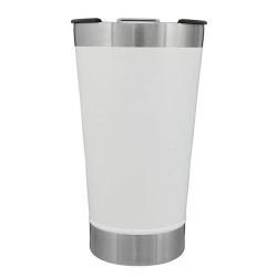 Stainless Steel Beer Cup With Built-in Bottle Opener Drinking Tumbler