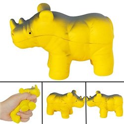 Doll Adorable Rhinoceros Scented Charm Slow Rising Squeeze Stress Reliever Toys Simulation Rhino Toy