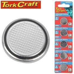 Tork Craft CR2025 3V Lithium Coin Battery X5 Pack Moq 20 BATCR2025-5