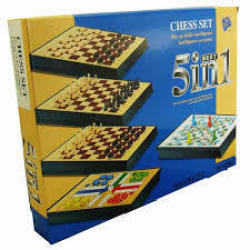 5 In 1 Chess Set