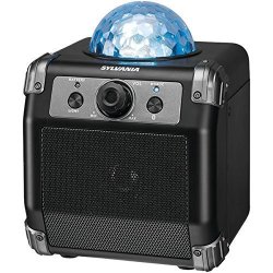 Sylvania Bluetooth Speaker With Disco Ball Top Renewed