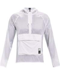 Men's Ua Run Anywhere Anorak Jacket - WHITE-100 Md