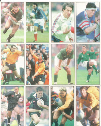 Rugby World Cup 1999 - " World Cup Rugby Greats" - Complete Set Of 24 Trading Cards