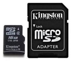Professional Kingston Microsdhc 16GB 16 Gigabyte Card For Nokia E5 Phone Phone With Custom Formatting And Standard Sd Adapter. Sdhc Class 4 Certified
