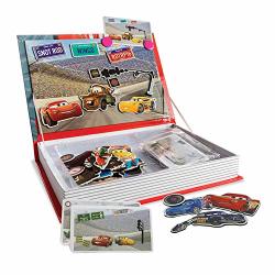 Bgifts Disney Pixar Cars Magnet Story Create A Scene Magnetic Playset - Interactive Storytelling Games For Kids Includes Carry Case