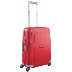 Samsonite S'cure Spinner 55cm Crimson Red Trolley Bag