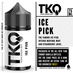 Tko E-liquid - Ice Pick - 75ML 3MG