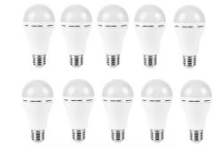 12W Battery Backup Light Bulb E27 Rechargeable Pack Of 10