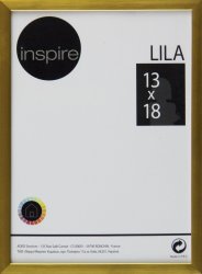 Frame Lila Gold 13X18