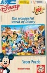 Educa The Wonderful World Of Disney Wooden Puzzle 100 Pieces