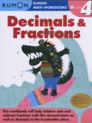 Grade 4 Decimals And Fractions Paperback Workbook Ed.