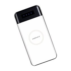 Wireless Charger Power Bank Momax 10000MAH Portable Power Bank Charger Qi Wireless Charging Pad For For Iphone Samsung And More With 2 USB Outputs