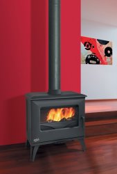 Godin Cube 6.5 Kw Freestanding Fireplace Black