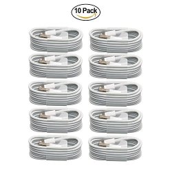 Iphone Lighting USB Cable For Iphone 5 5C 5S 6 6+ 6S 6S+ 7 - Pack Of 10