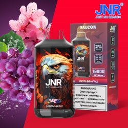 Jnr Vapor Falcon Sakura Grapes 5% Nic 16000 Puff Single