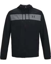 Men's Ua Sportstyle Windbreaker Jacket - BLACK-001 XXL