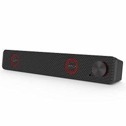 Docooler Smalody Soundbar Computer Speaker 3.5MM Wired Sound Bar USB Powered Speakers For Mobile Phone Laptop Computer
