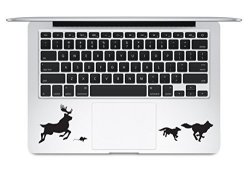 Moony" "wormtail" "padfoot" And "prongs" Harry Potter Keyboard Trackpad Apple Macbook Laptop Decal Vinyl Sticker Apple Mac Air Pro Sticker