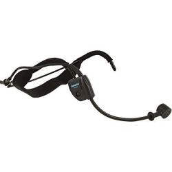 Shure WH20QTR Dynamic Headset Microphone - Includes Right-angle 1 4" Phone Plug For Unbalanced MIC Input