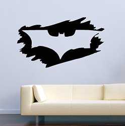 Usa DECALS4YOU Superhero Wall Decals Silhouette Batman Vinyl Decor Stickers MK0414