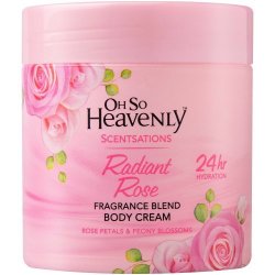 Oh So Heavenly Scentsations Body Cream Radiant Rose 470ML