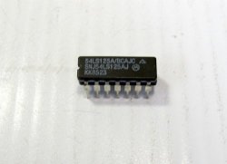 Motorola 54LS125AJ BCAJC Snj Semiconductor
