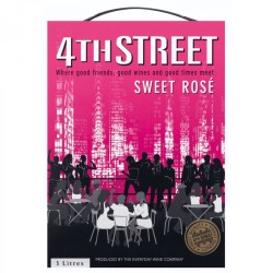 4th Street Natural Sweet Rose 3l