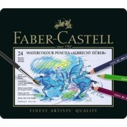 Faber-Castell Albrecht Durer Watercolour Pencil - Metal Tin Set Of 24