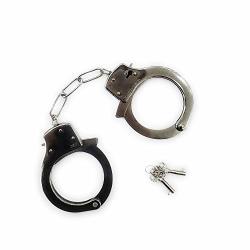 Jasincess Toy Metal Handcuffs With Keys Police Costume Prop Accessories Party Supplies