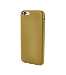 Leather Iphone 6 6S Plus Super Slim Case - Gold