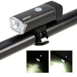 180 Lumens 4 Modes Rechargeable Usb Bicycle Front Light